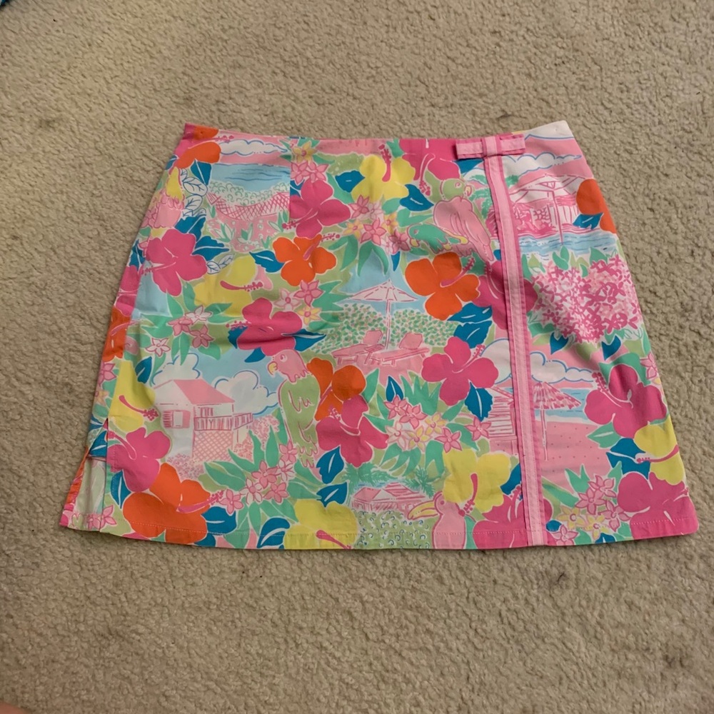 LILLY PULITZER SKORT SIZE 0